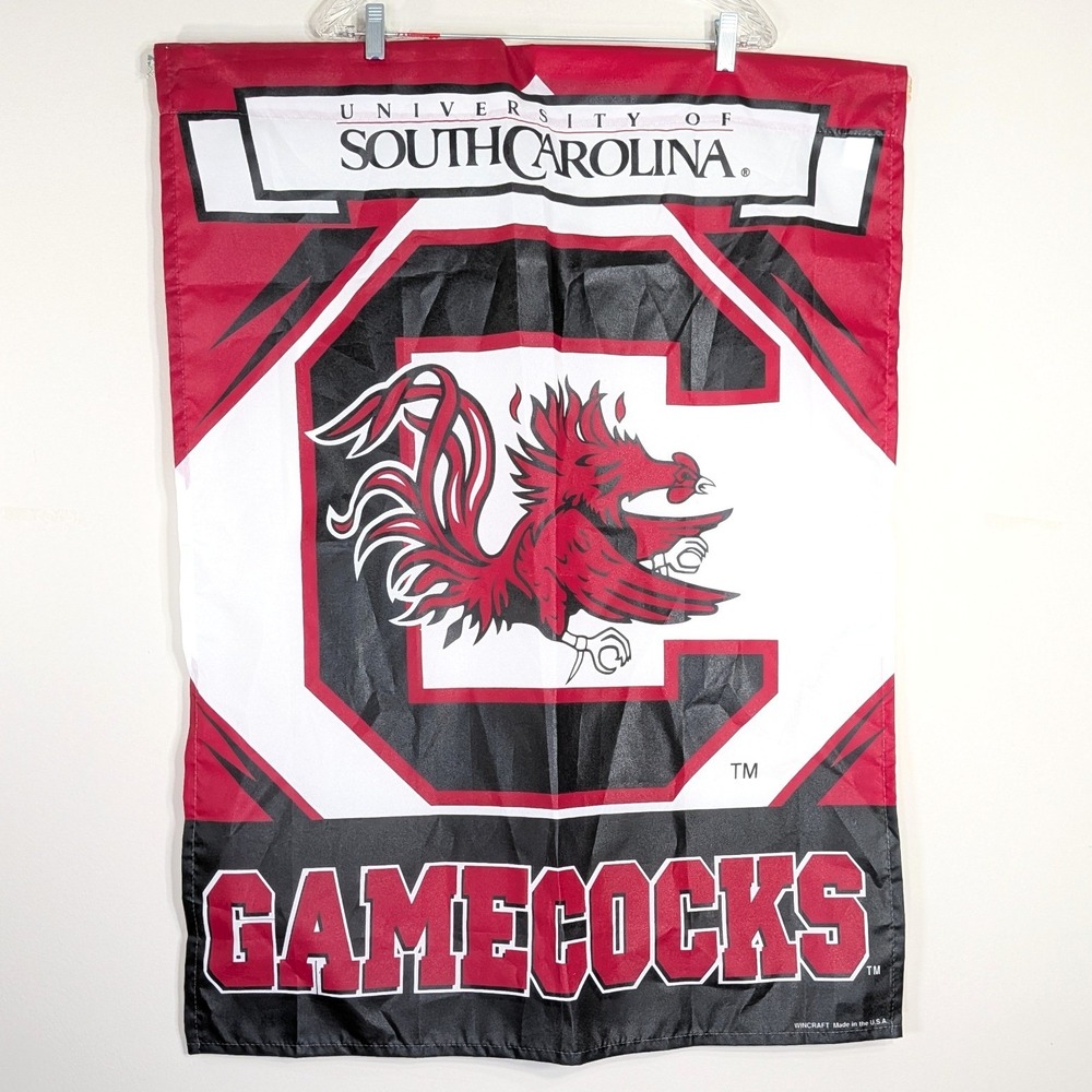WinCraft South Carolina Gamecocks Flag; NCAA Collegiate Sports Banner